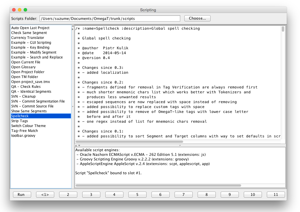 OmegaT multiplatform CAT tool download